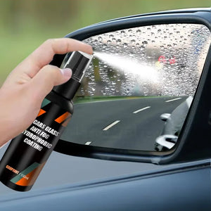 Anti-rain car glass spray