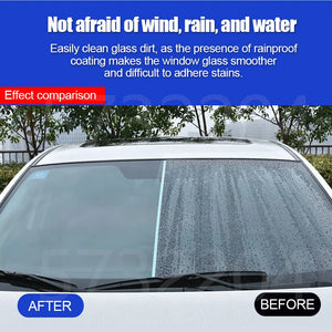 Anti-rain car glass spray