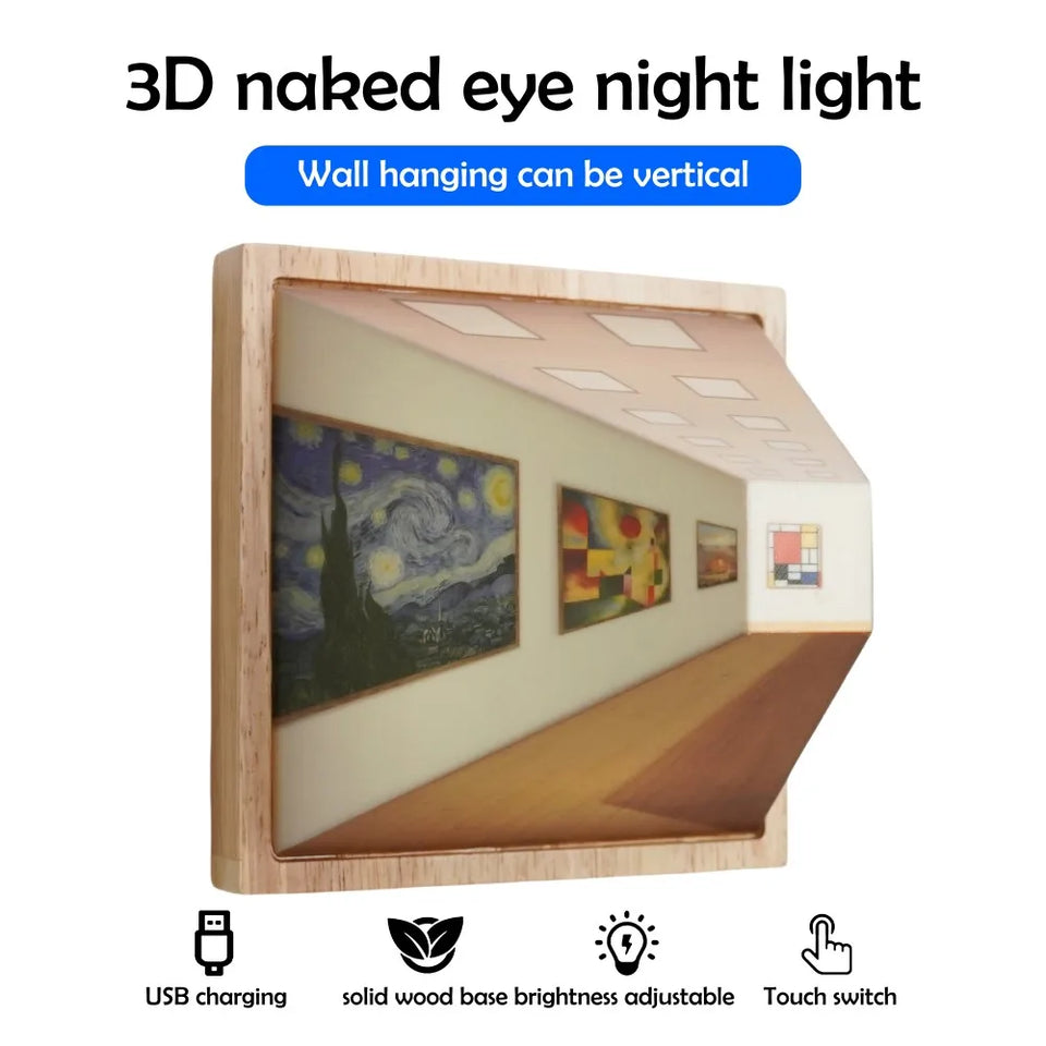 Naked Eye 3D Night Light